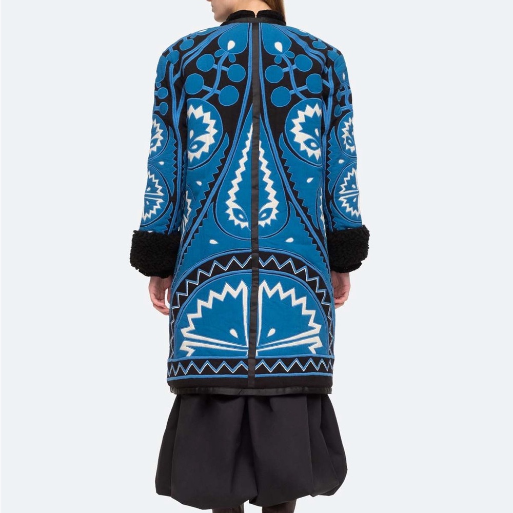 Sea New York Gael Appliqué Coat NWT - Picture 4 of 14